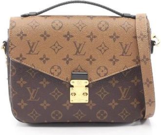 Louis Vuitton Pre-owned Pochette Metis Monogram Reverse Handbag - - Pre-owned - Donna - Marrone - ONE SIZE