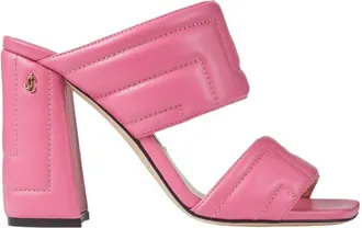 Jimmy Choo London Themis 100 Nappa Leather Sandals, Brand Size 35.5 ( US Size 5.5 )