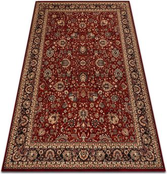 RugsX Rugsx - Wool carpet kashqai 4362 300 ornament claret / black red 200x300 cm