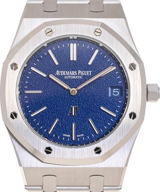 Audemars Piguet Royal Oak Automatic Blue Grained Dial Dial Mens Watch 16202BC.OO.1240BC.02