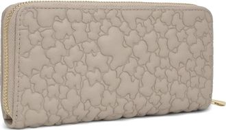 Tous Portafoglio con zip - Toni neutri