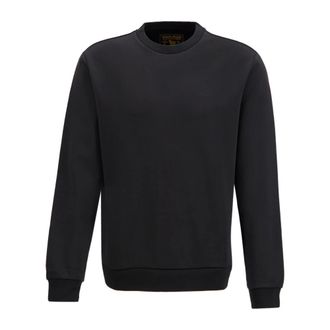 Woolrich Felpa girocollo Logo Interlock - - Sweatshirts & Hoodies - Uomo - Nero - 3XL