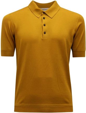 Goes Botanical Polo Senape - - Tops - Uomo - Giallo - M