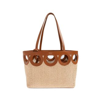 Ferragamo Open-top Cut-out Tote Bag