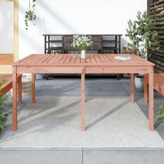 vidaXL Mesa De Jard&iacute;n Madera Maciza Douglas 159,5x82,5x76 Cm Vidaxl
