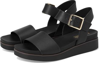 Life Stride Gillian Ankle Strap Sandals Womens Sandals Black : 7.5 M (B), Synthetic