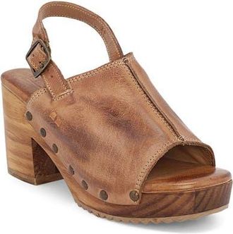 Bed Stü Marie Wood Heel in Tan Dd at Nordstrom, Size 9.5