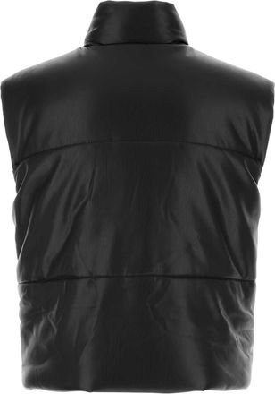 Nanushka Mens Jovan Padded Jacket Black Polyurethane Down