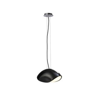 Netlighting Pasion Rectangular Pendant 3 Light E27 Gloss BlackPolished Chrome in Black