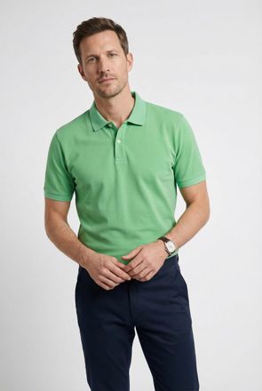 Olymp Poloshirt OLYMP Casual, Herren, Gr. XXL, gr&uuml;n (mint), Piqu&eacute;, Obermaterial: 100% Baumwolle, Shirts Poloshirt