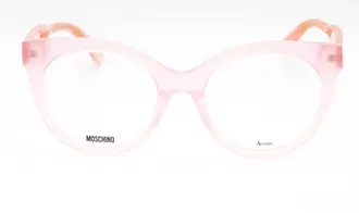 Moschino MOS613 Cat Eye Acetate Eyeglasses - Pink