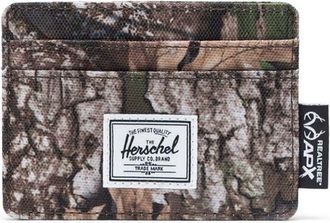 Herschel Charlie RealTree Camo RFID Card Holder in Realtree Apx Camo at Nordstrom
