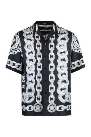 Versace Printed Silk Shirt