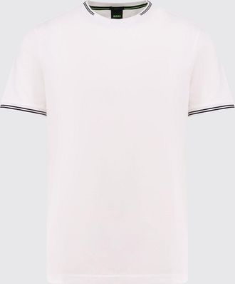 HUGO BOSS T-shirt in cotone con logo Boss