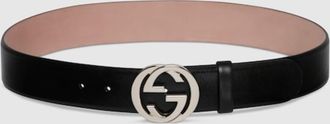 Gucci Belt With Interlocking G Buckle, Size 110