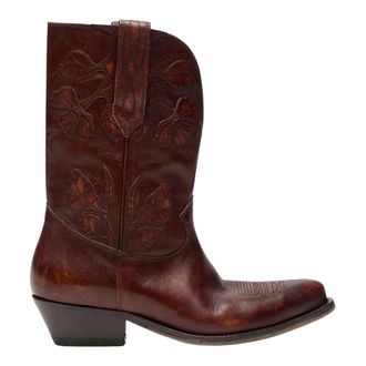 Golden Goose Cowboy Boots, female, Brown, Size: 11 US Cowboy Boots