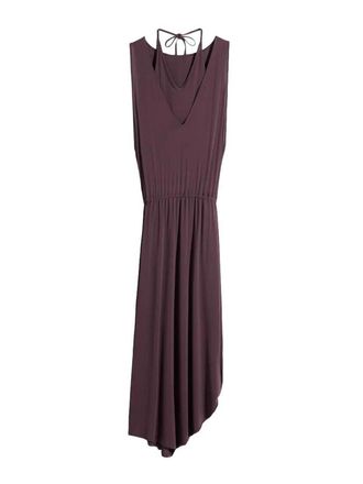 Christophe Lemaire Double Layer Drape Dress