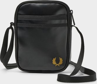 Fred Perry Mens Minimal-logo shoulder bag