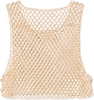 Feng Chen Wang Gilet in bambù - Marrone