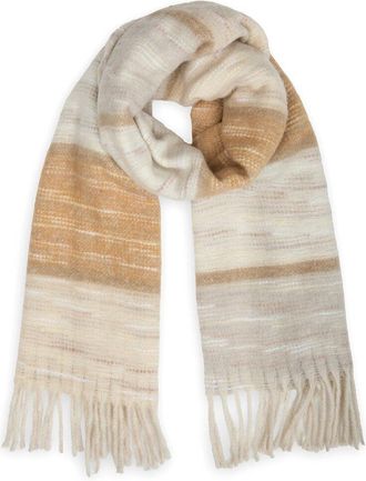 Saachi Saachi Cozy Oversized Fringe Scarf