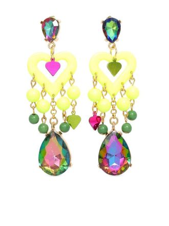 Amir Slama drop-design earrings - Gold