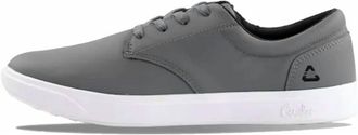 Travis Mathew Mens Wildcard Sneaker In Leather Quiet Shade