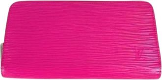 Louis Vuitton Pre-owned Wallets, female, Pink, Size: ONE SIZE Pre-owned Leather Wallet