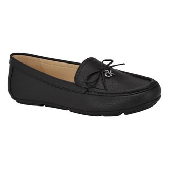 Calvin Klein Womens Linca Loafer, Black 002, 5 UK
