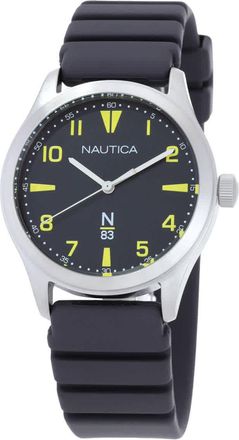 Nautica Hannay Bay Quartz Blue Dial Mens Watch NAPHBS404