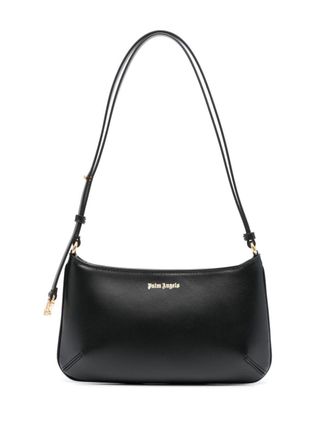 Palm Angels Giorgina leather shoulder bag - Black