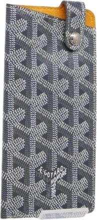 Goyard Pre-owned Accessories, female, Gray, Size: ONE SIZE Pre-owned Leather Home-Office