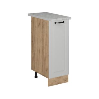Vicco Armario De Farmacia R-line, Blanco Casa De Campo, 30 Cm Et M&aacute;rmol