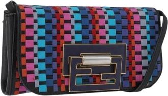 Fendi Pre-owned Cross Body Bags, female, Multicolor, Size: ONE SIZE Pre-owned Vintage Cross Body Bag