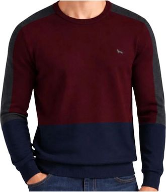 Harmont & Blaine Trui met ronde hals - Heren - Truien - Veelkleurig - Maat: XL