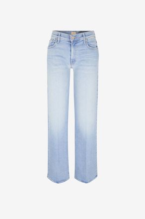 Mother Gerade Jeans mit Mid-Rise-Bund aus Denim The Mid Rise Maven Sneak