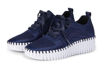 Ilse Jacobsen Womens Tulip 4271 Shoe In Dark Indigo White