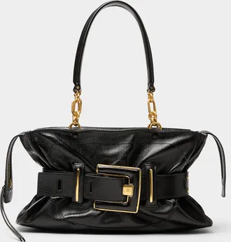 Balmain Womens Anthem belted handbag
