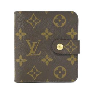 Louis Vuitton Brown Coated Canvas Wallet (Bi-Fold) (Pre-Owned)