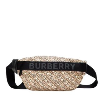 Burberry Pre-owned Belt Bag - Dames - Pre-owned - Beige - Maat: ONE Size Nylon