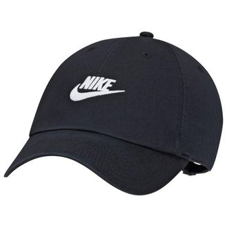 Nike Mens Club H86 Adjustable Cap - White/Black Size M/L