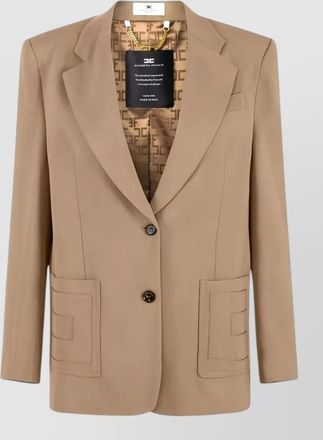 Elisabetta Franchi single-breasted blazer