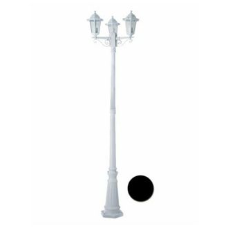 Luxform Farol jard 3 focos E-27 3X60W alu bl orlando Luxform