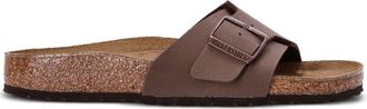 Birkenstock Catalina leather slides - women - Leather - 40 Regular - Brown