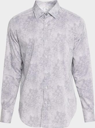 Robert Graham Mens Lexington Maxi-Floral Sport Shirt