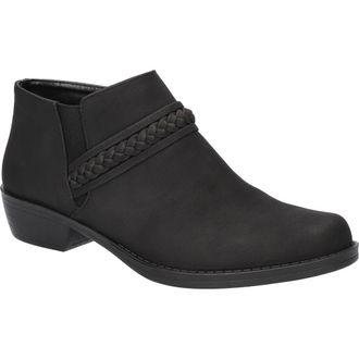 Easy Street Jalia Braided Bootie in Black/Gore at Nordstrom Rack, Size 5.5