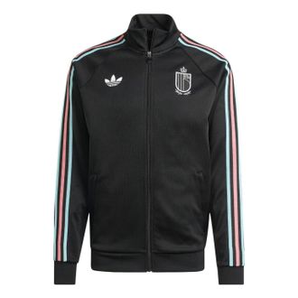 adidas Belgium 2026 Track Jacket Asia Sizing Black JZ2206