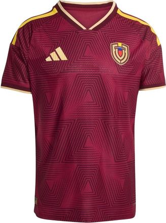 adidas Venezuela 26 Home Authentic Jersey Asia Sizing Team Coll Burgundy 2 KB7465