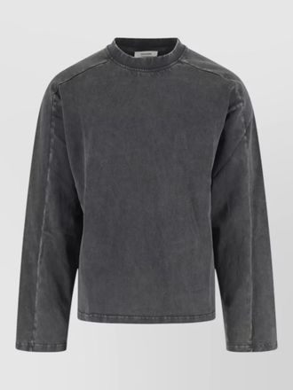Entire studios crew neck knit sweater long sleeves