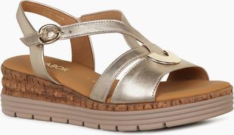 Gabor Womens Sadie Womens Sandal - Brown - Size: 3.5
