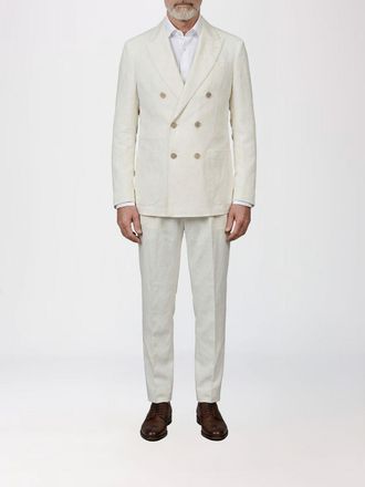 Eleventy Completo doppiopetto Eleventy in misto lino